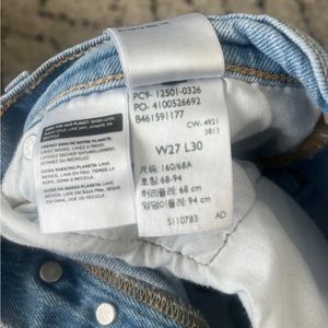 LEVI’s 501  Women’s Jeans
